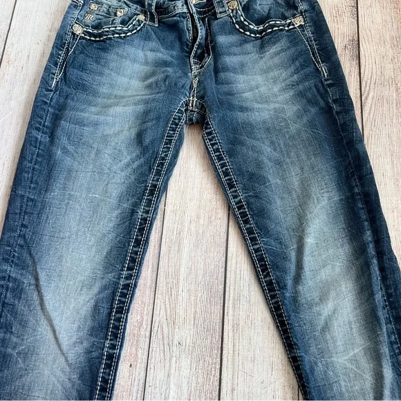 MISS ME Signature Rise Skinny Jeans 28 - Picture 8 of 8